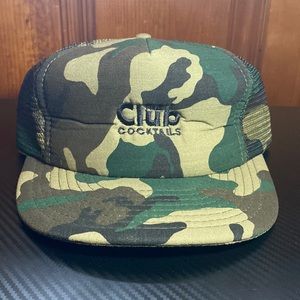 Club Cocktails Foam Trucker Hat